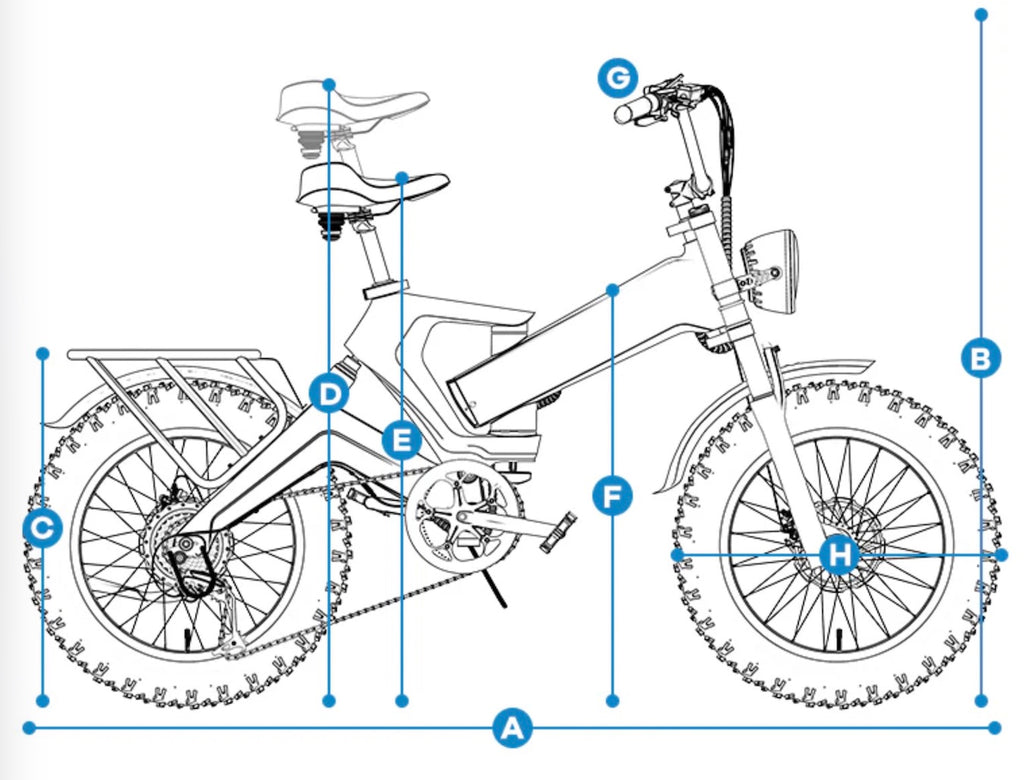 Electric bike - Up to 100Mile - 36mph